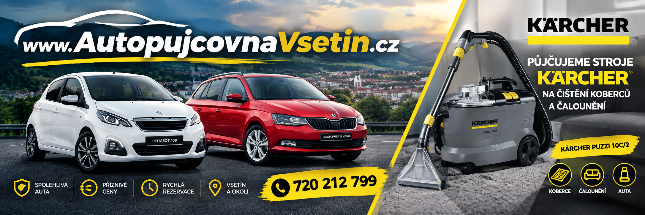 Autopůjčovna Vsetín